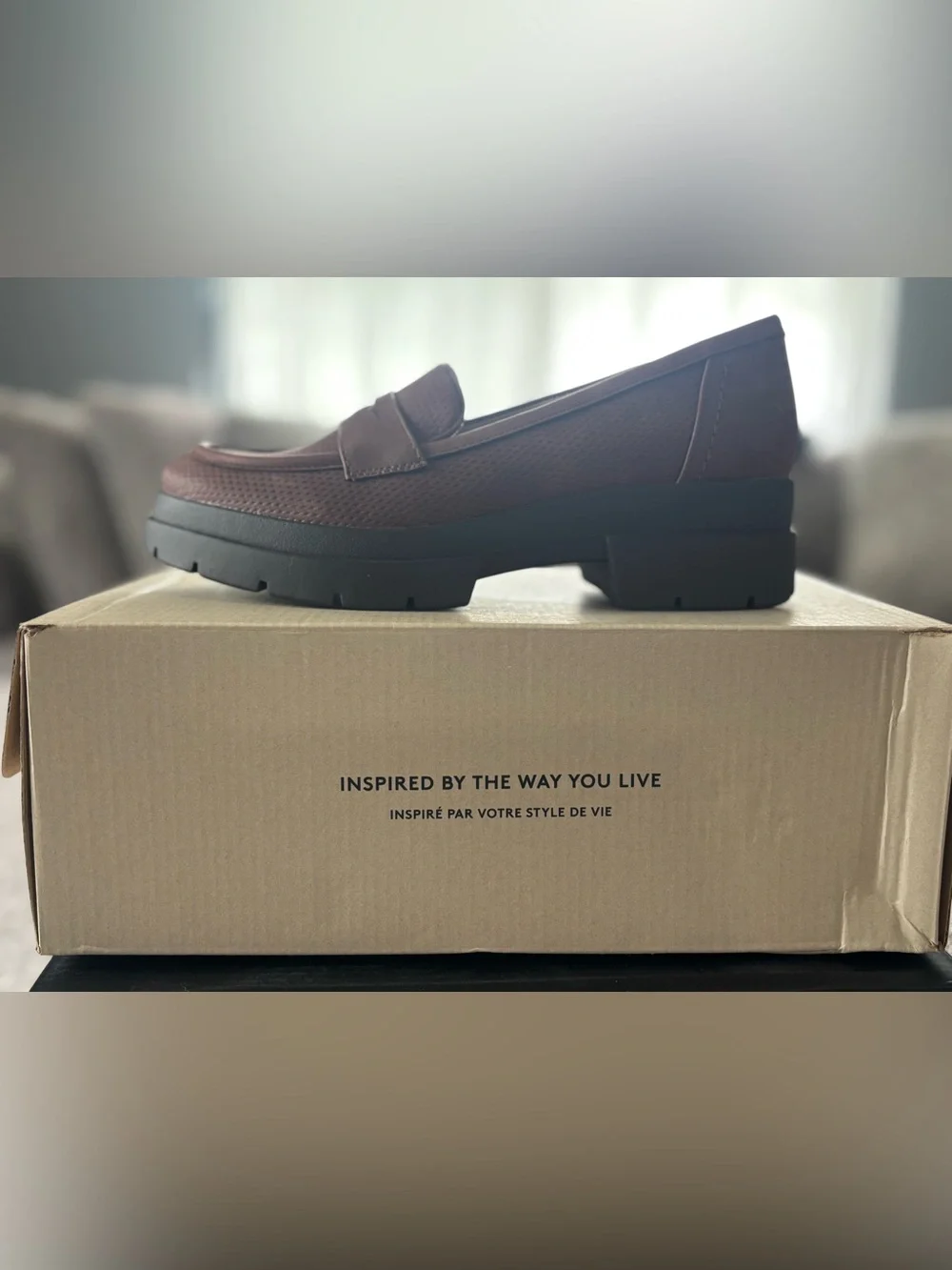 Soul Naturalizer Ophelia Women’s Platform Loafers Brown Size 6 Wide Width